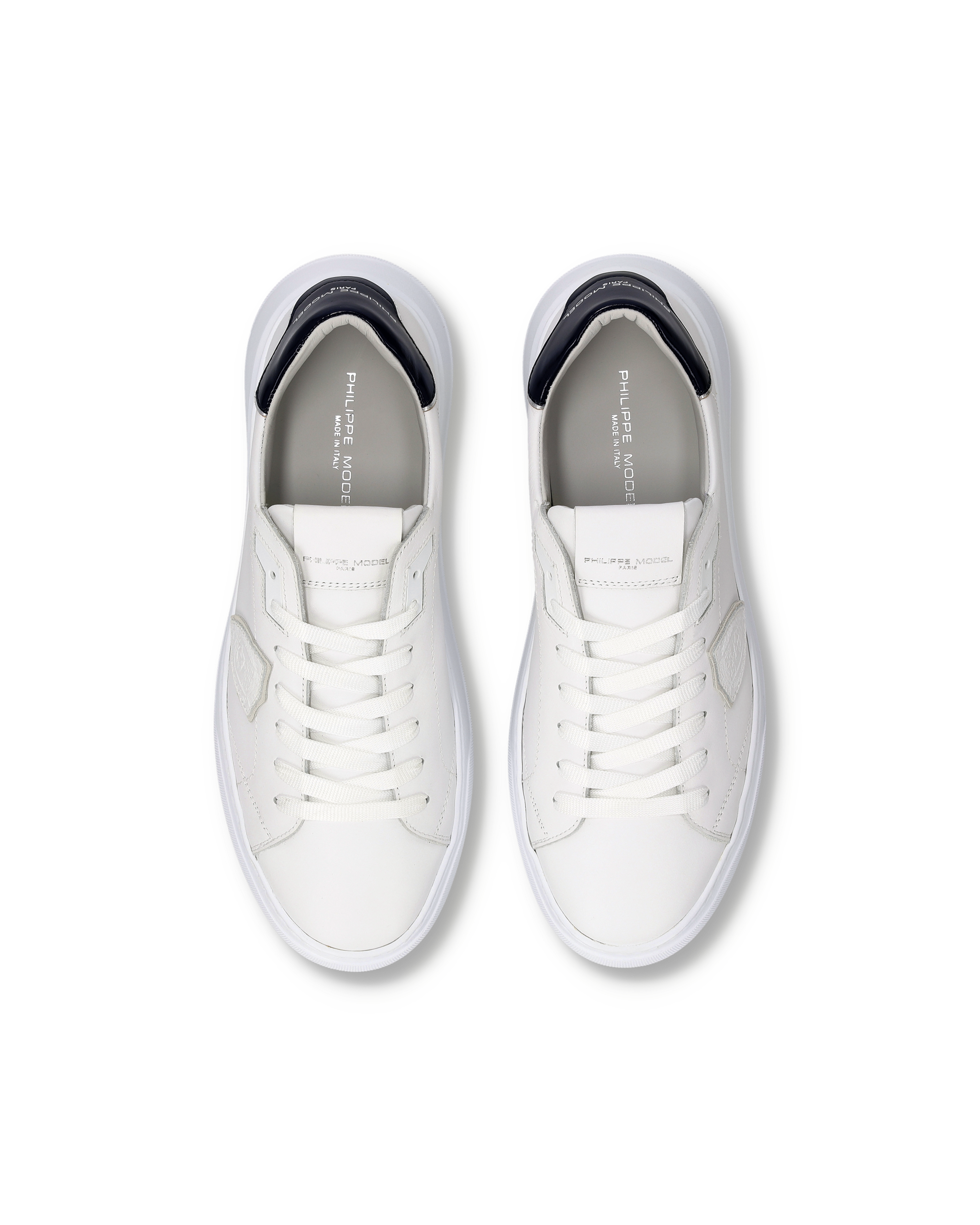 Tennis Temple Sneakers. PHILIPPE MODEL Blue