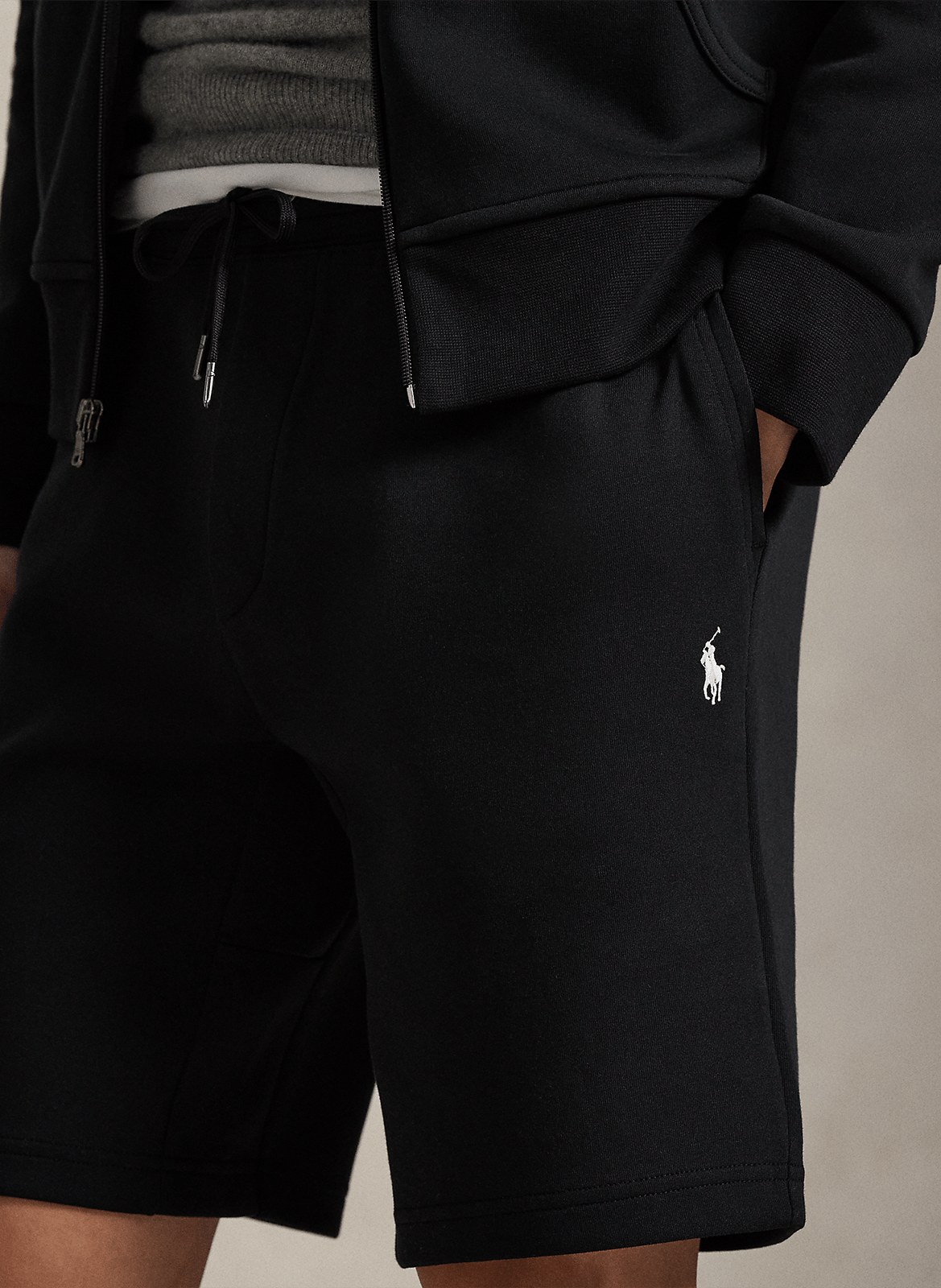 Recht short - katoenblend POLO RALPH LAUREN Zwart