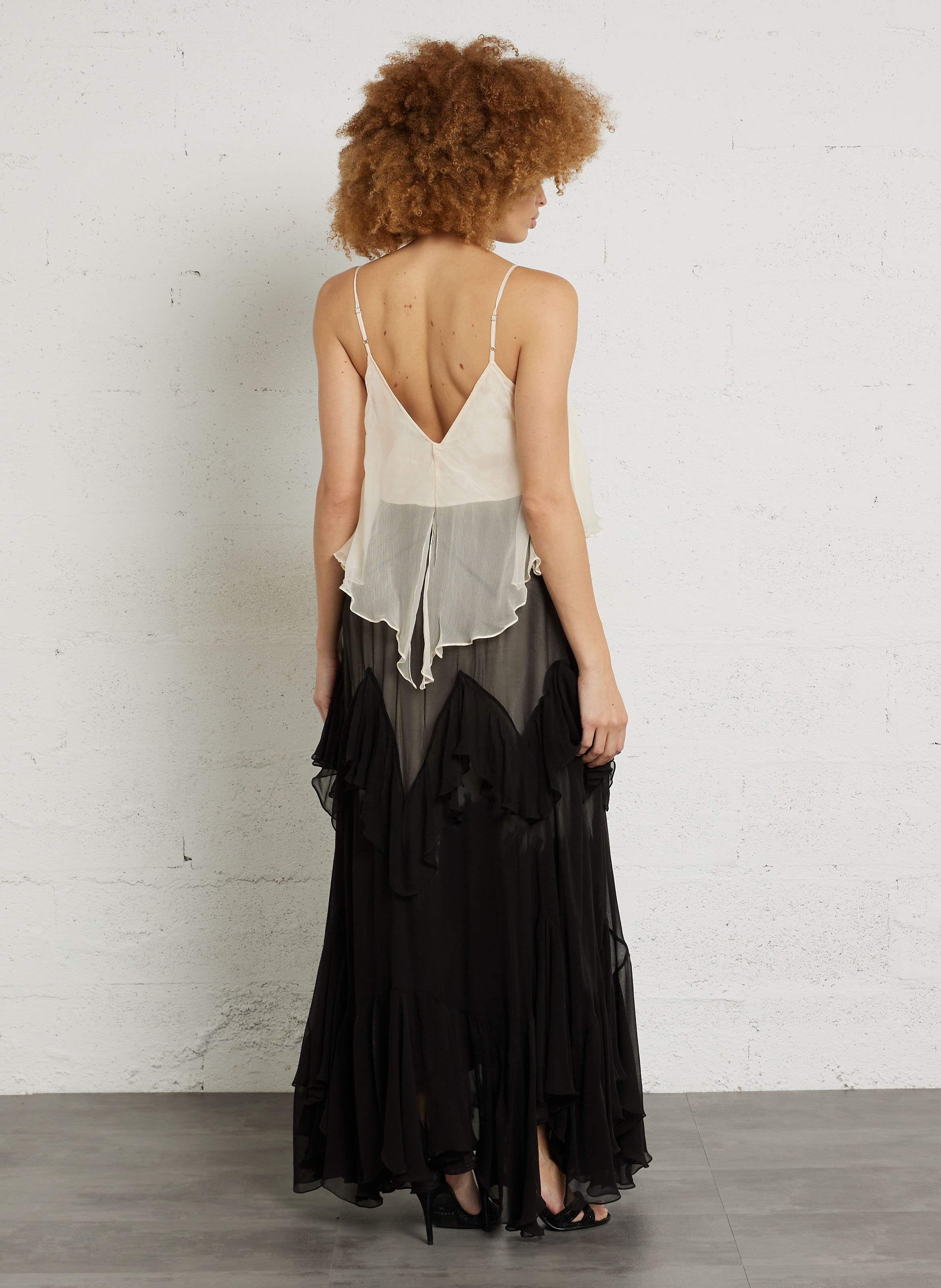 Luftiges langes Kleid MES DEMOISELLES Mehrfarbig