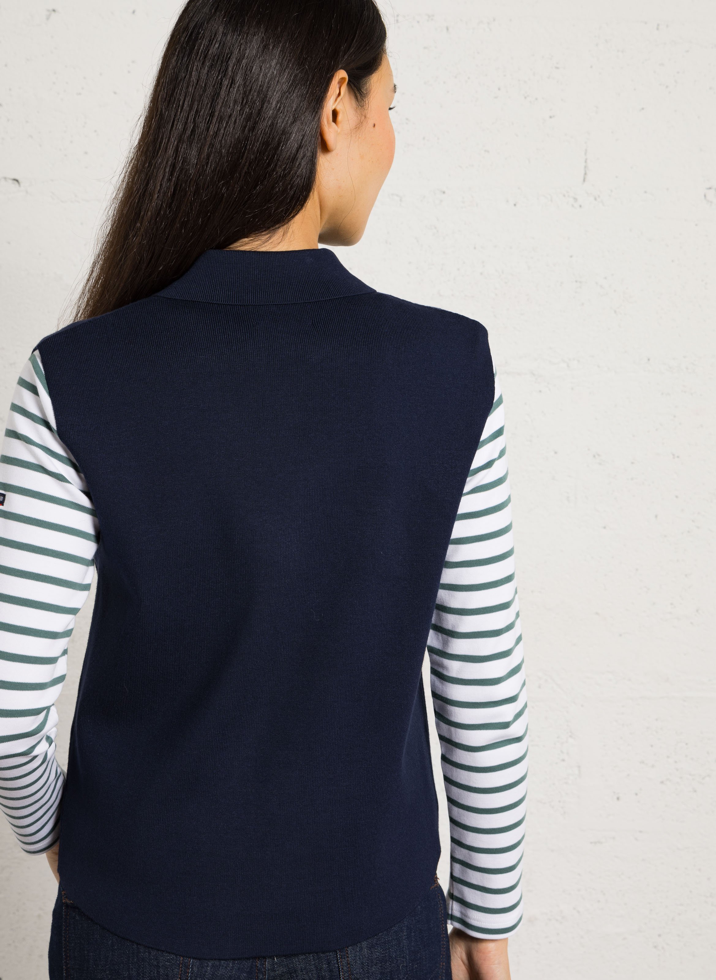 Gilet col classique  MAISON 123 Bleu