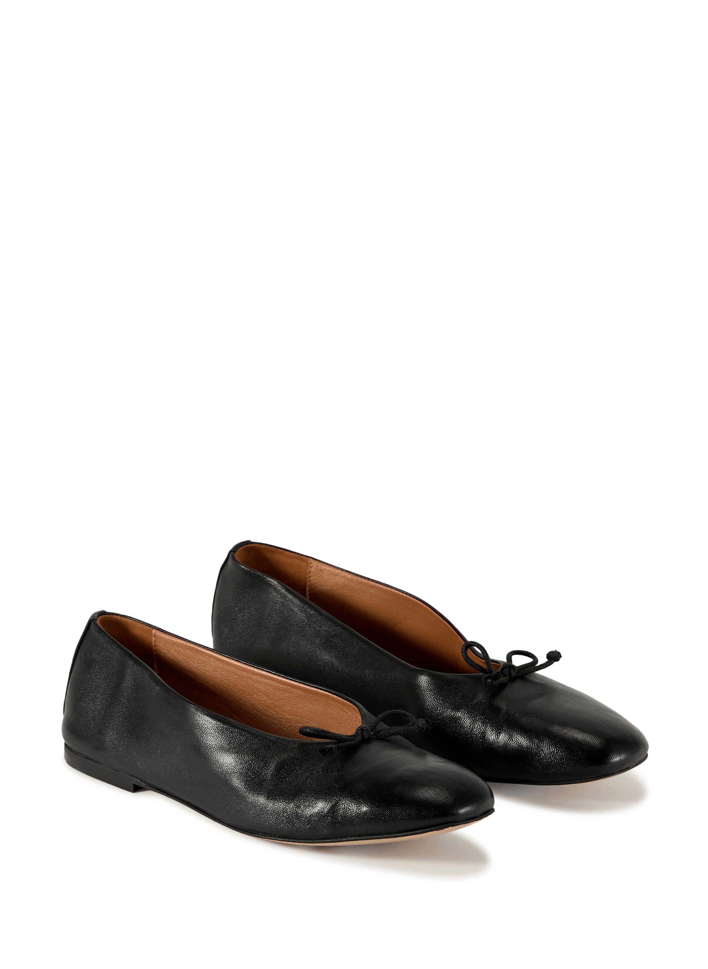 Ballerines en cuir SAISON 1865 Zwart