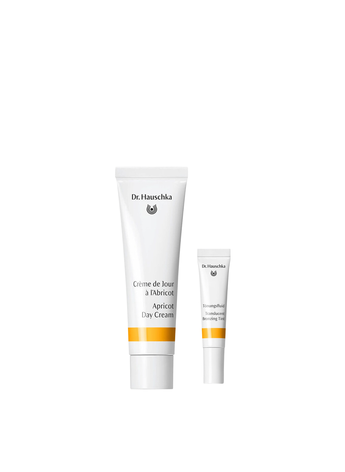 Day Cream with Apricot 30 ml + Tinted Emulsion 2.5 ml DR. HAUSCHKA No color