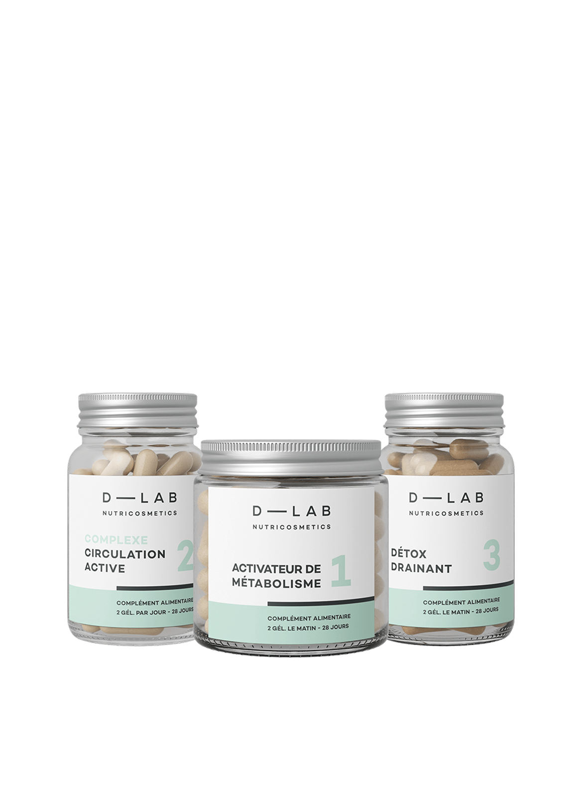 Programme Action-Capitons - Nahrungsergänzungskomplex gegen Cellulite D-LAB NUTRICOSMETICS No color