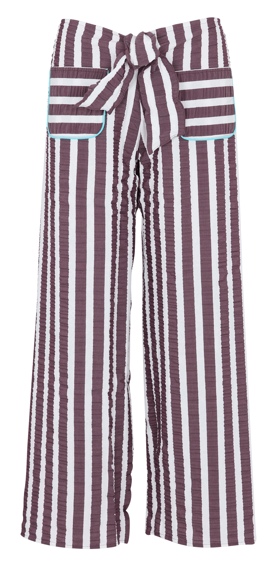 Straight striped trousers  DR BLOOM Purple