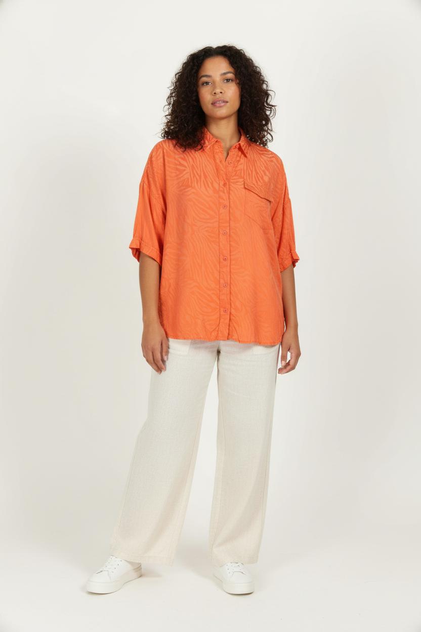 Chemise MODETROTTER - Seconde Main Orange