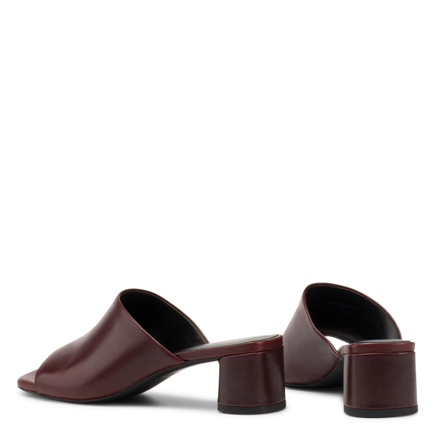 Leder-Mules VAGABOND Rot