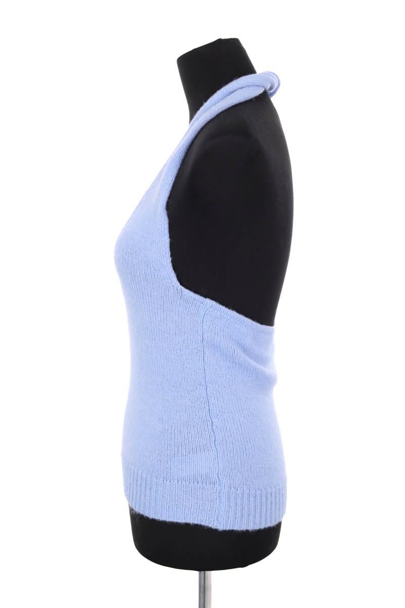 Azawood sleeveless top MUSIER - Seconde Main Blue
