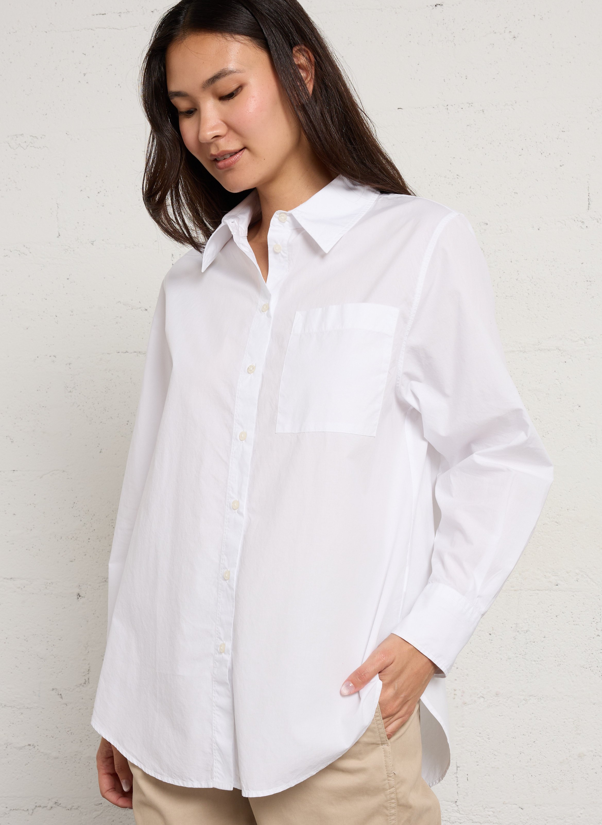 Katoenen T-shirt met polokraagje BENSIMON