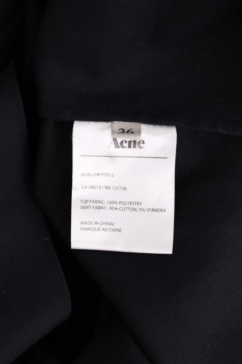 Dress ACNE STUDIOS - Seconde Main Black
