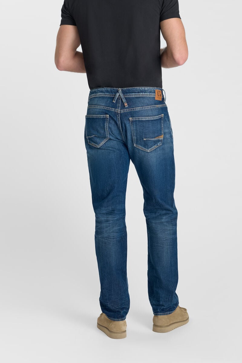 Straight leg jeans, length 34 LE TEMPS DES CERISES Blue
