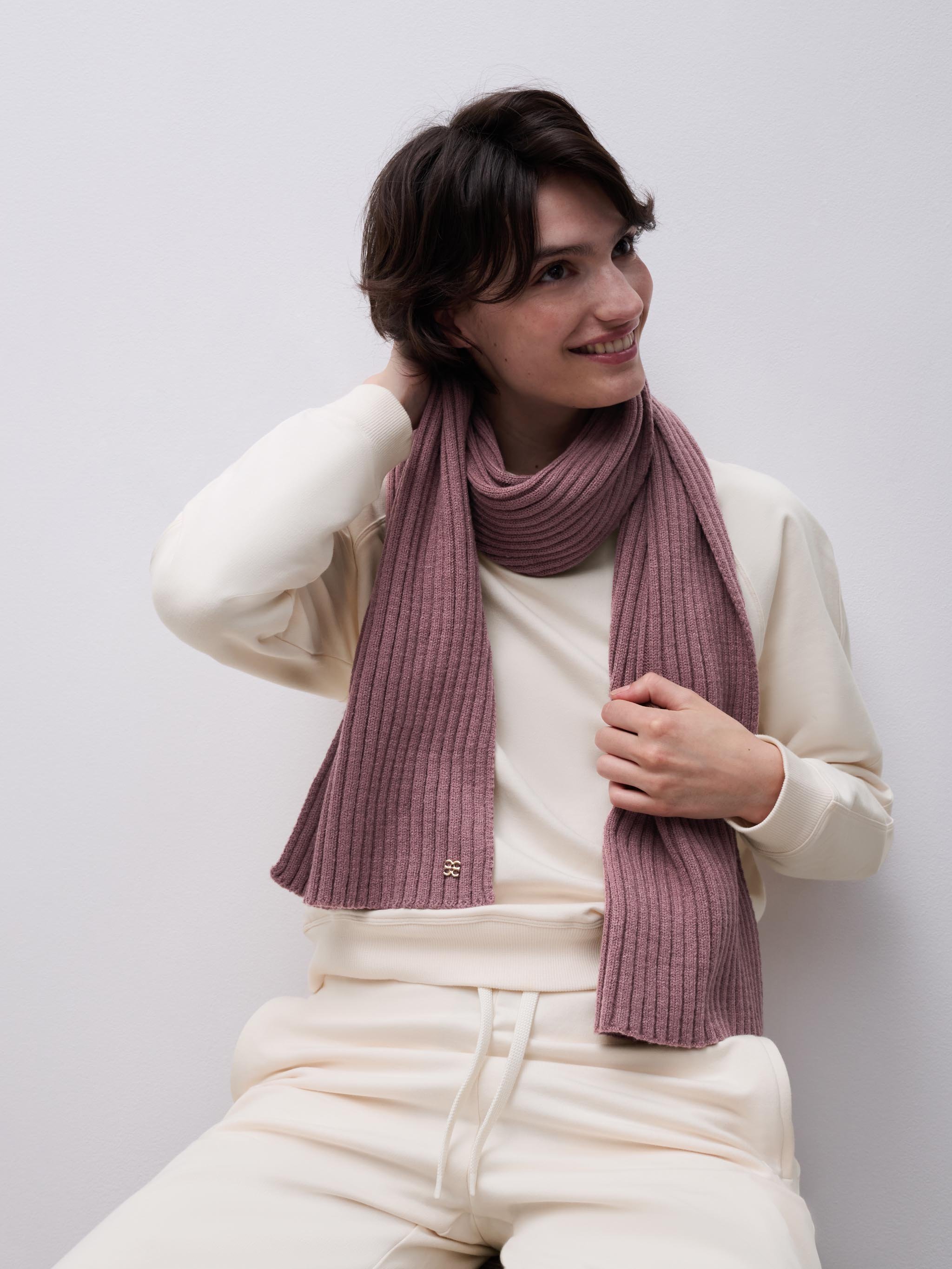 Scarf CHANTELLE Brown
