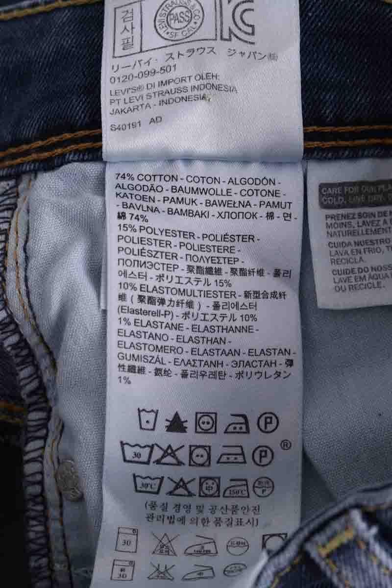 Slim-fit jeans LEVI'S - Seconde main Blue