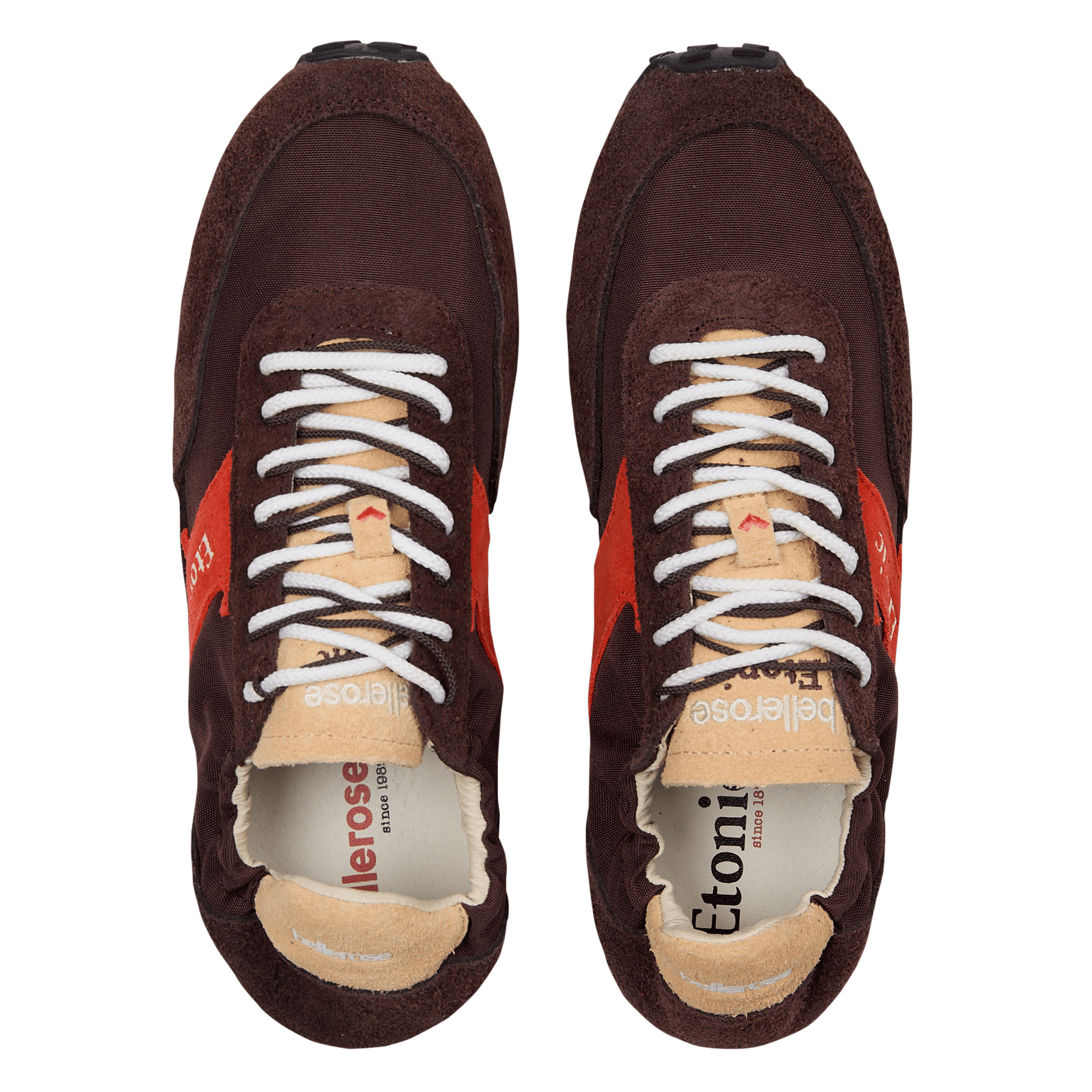 Lace-up low-top sneakers ETONIC Brown