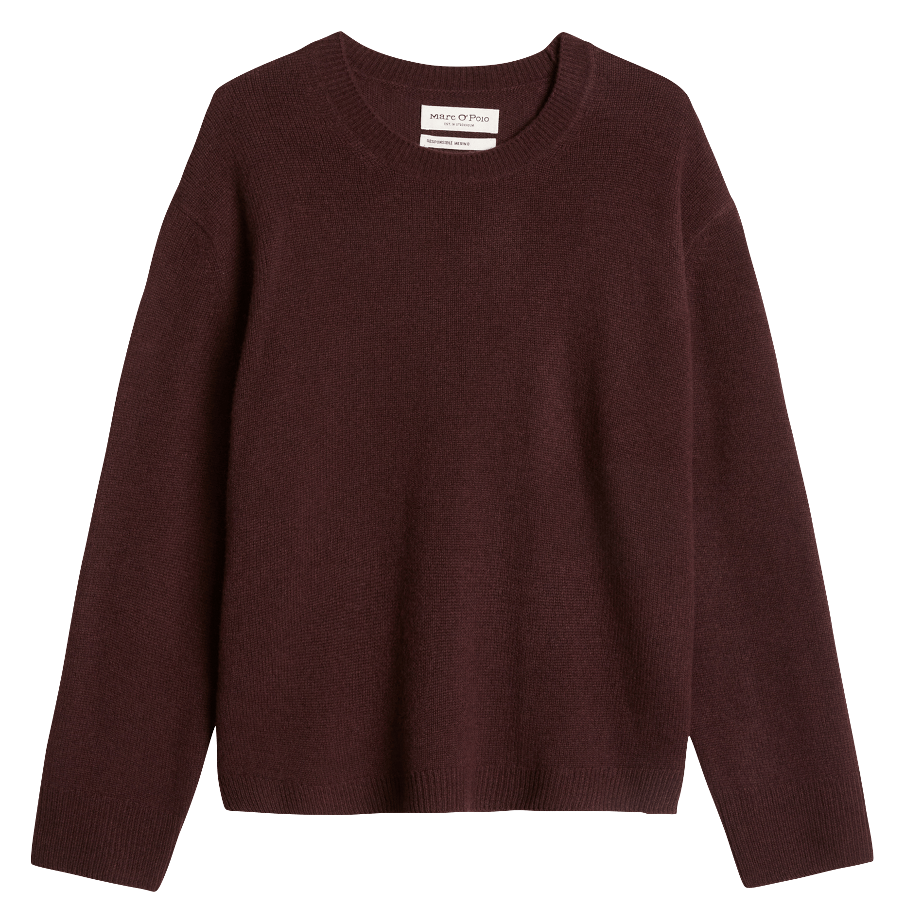 Feiner Wollpullover MARC O'POLO Rot