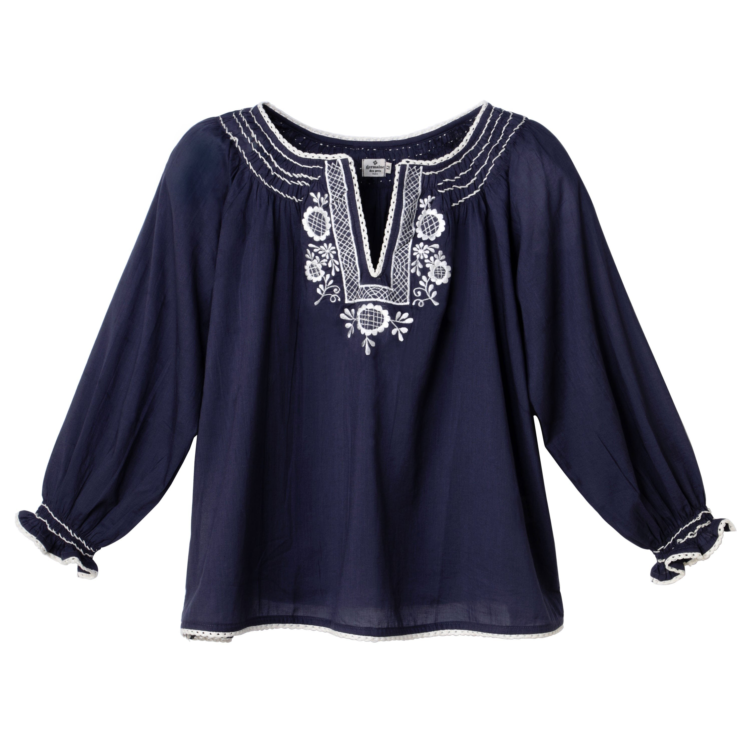 Tunique brodee GERMAINE DES PRES Multicolore