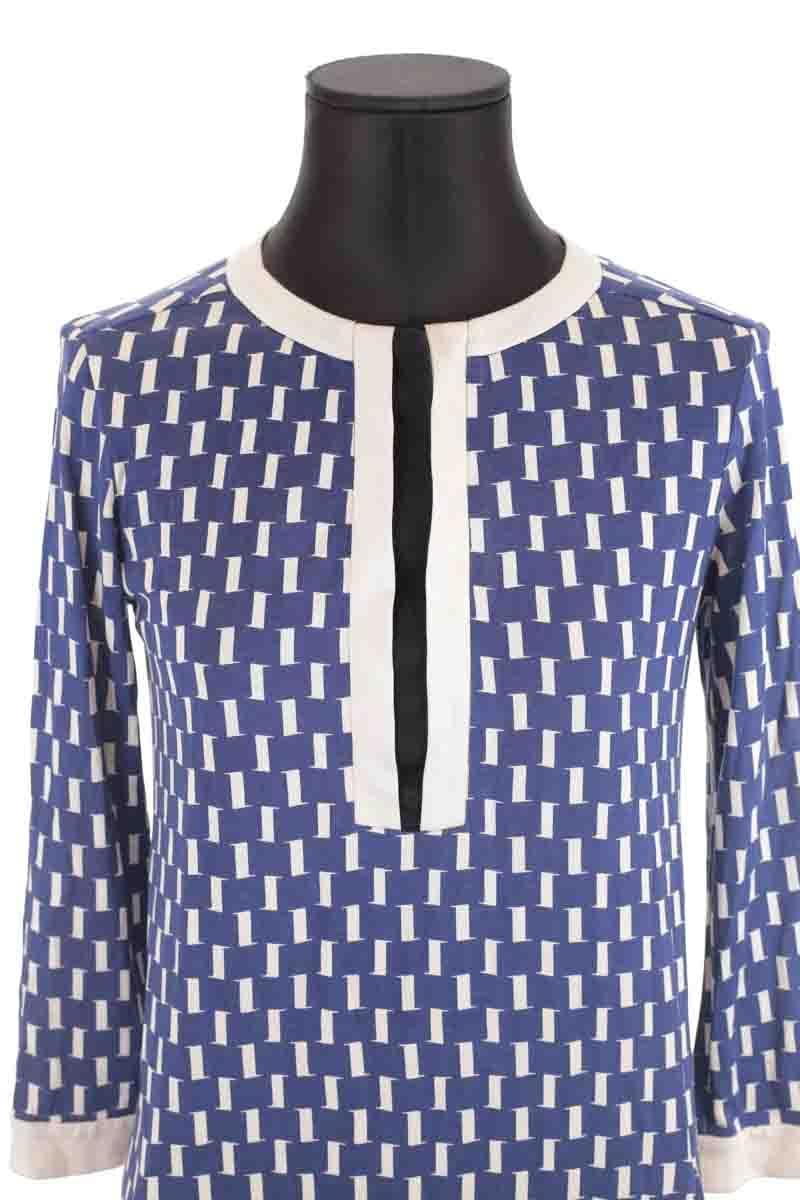 Polo shirt DIANE VON FURSTENBERG - Seconde Main Blue