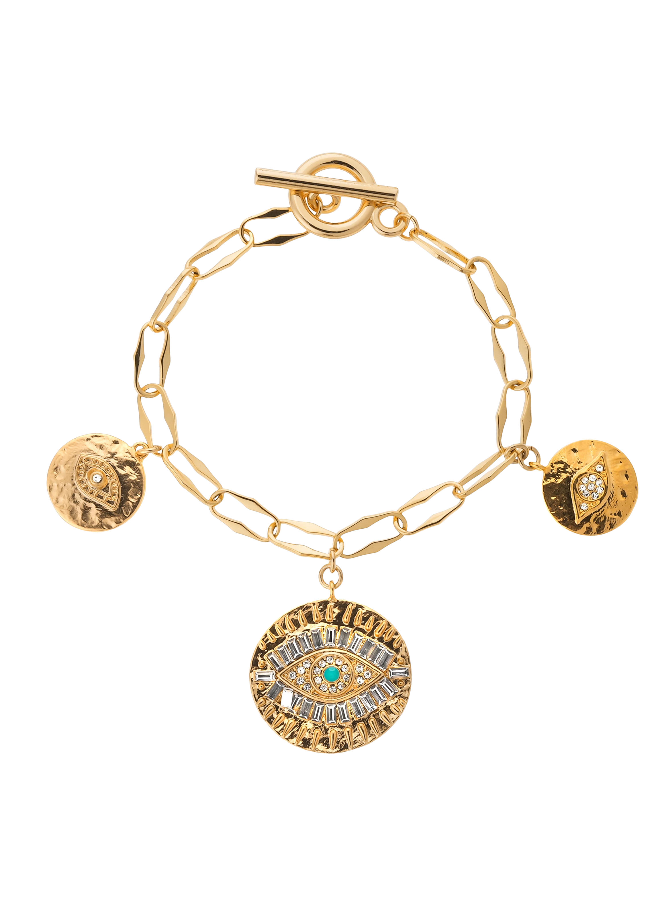 Chain bracelet with charms HIPANEMA Golden