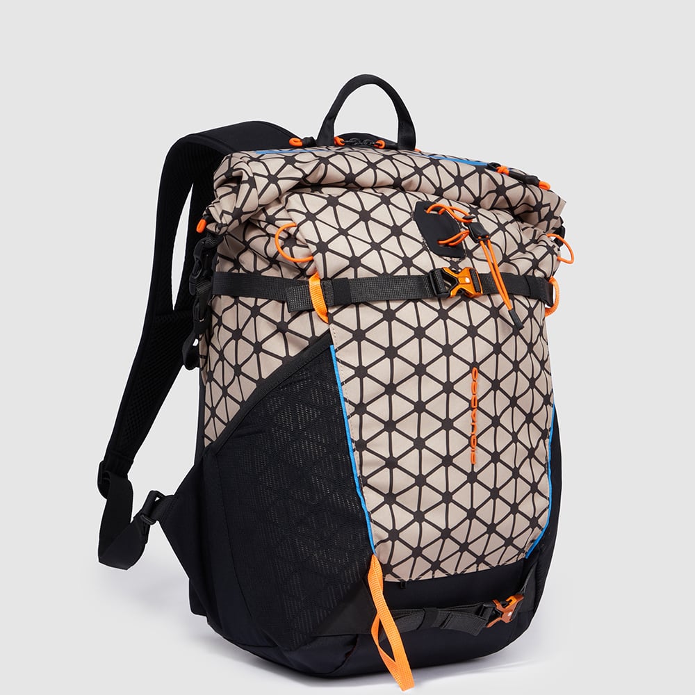 Sac à dos pour snowboard à rabat PIQUADRO Beige