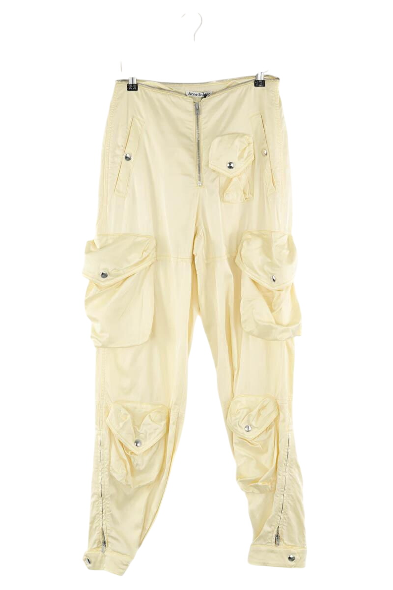 Yellow straight pants ACNE STUDIOS - Seconde Main Yellow