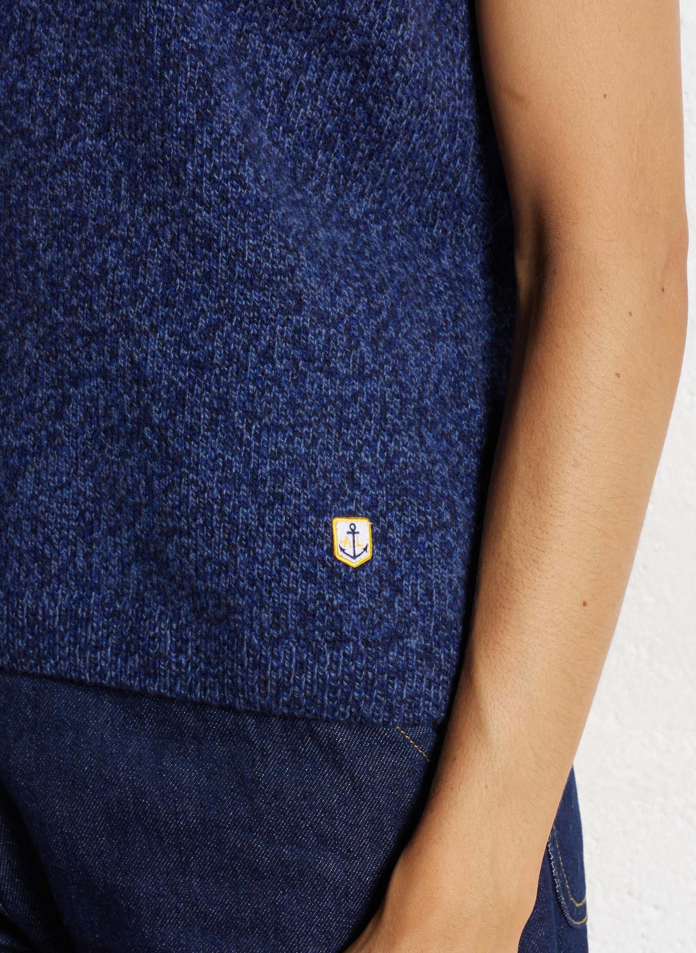 Pull sans manches en laine ARMOR LUX Bleu