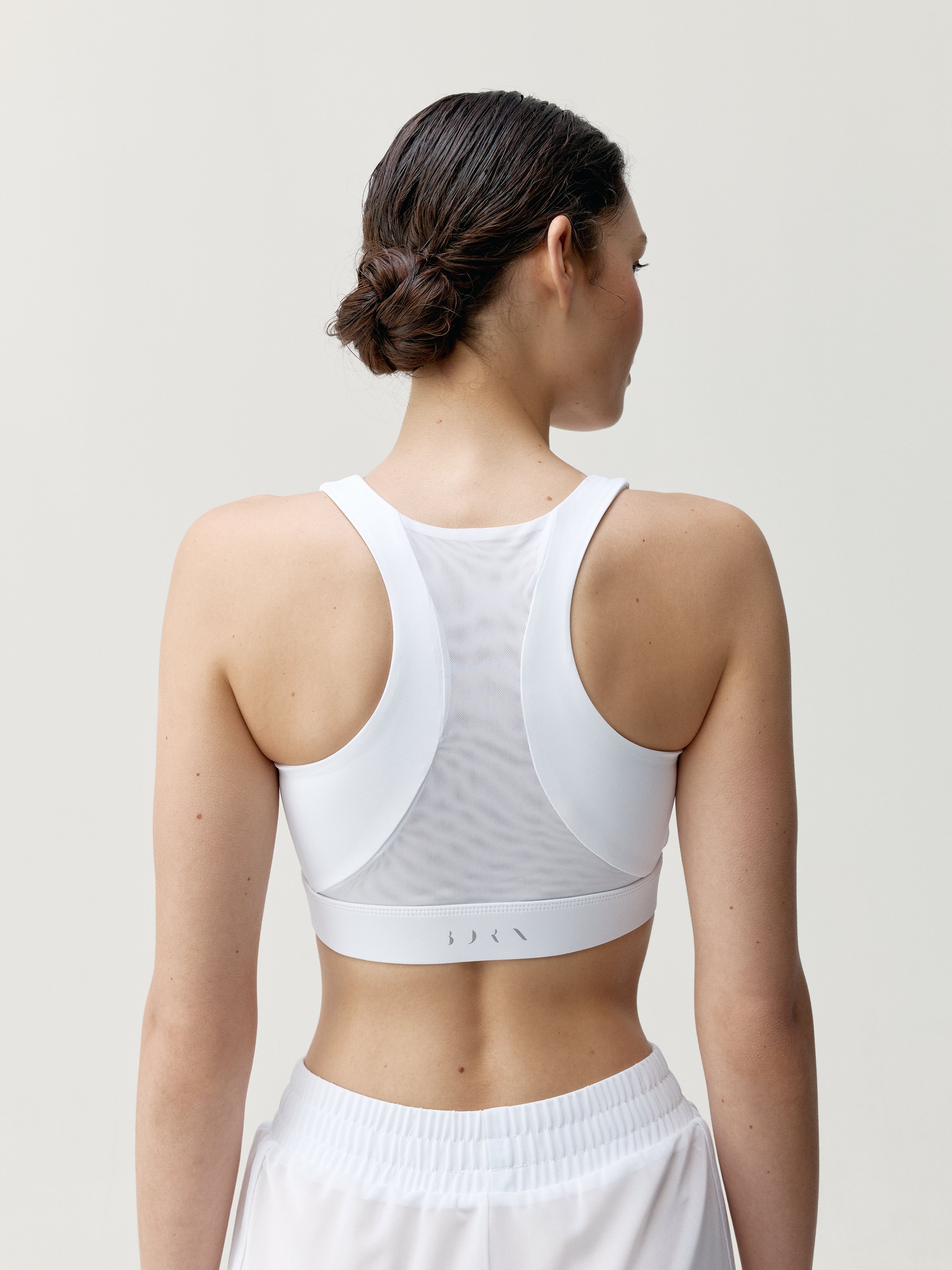 High support sports bra BORN LIVING YOGA White