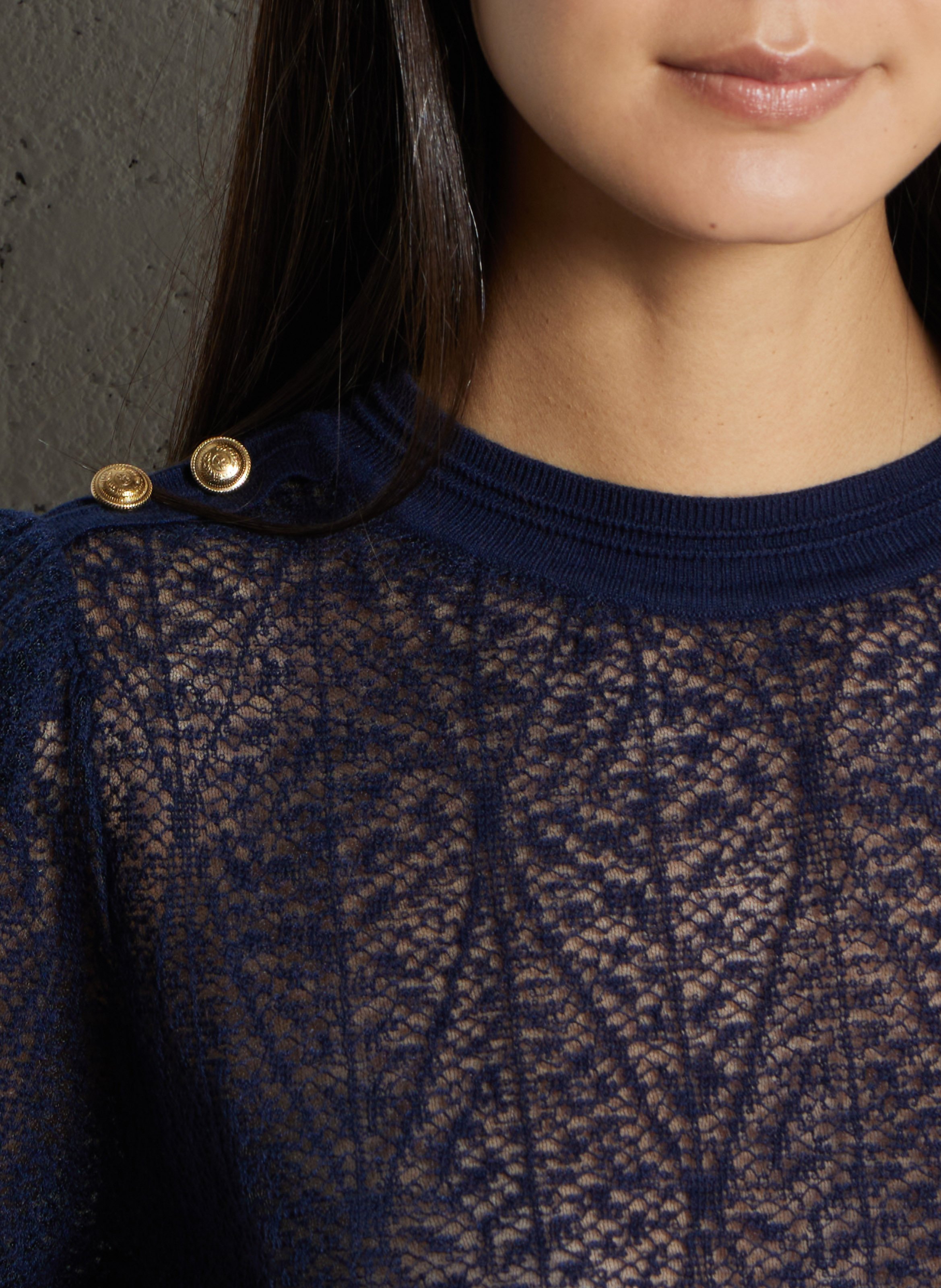 High-neck sweater IKKS Blue