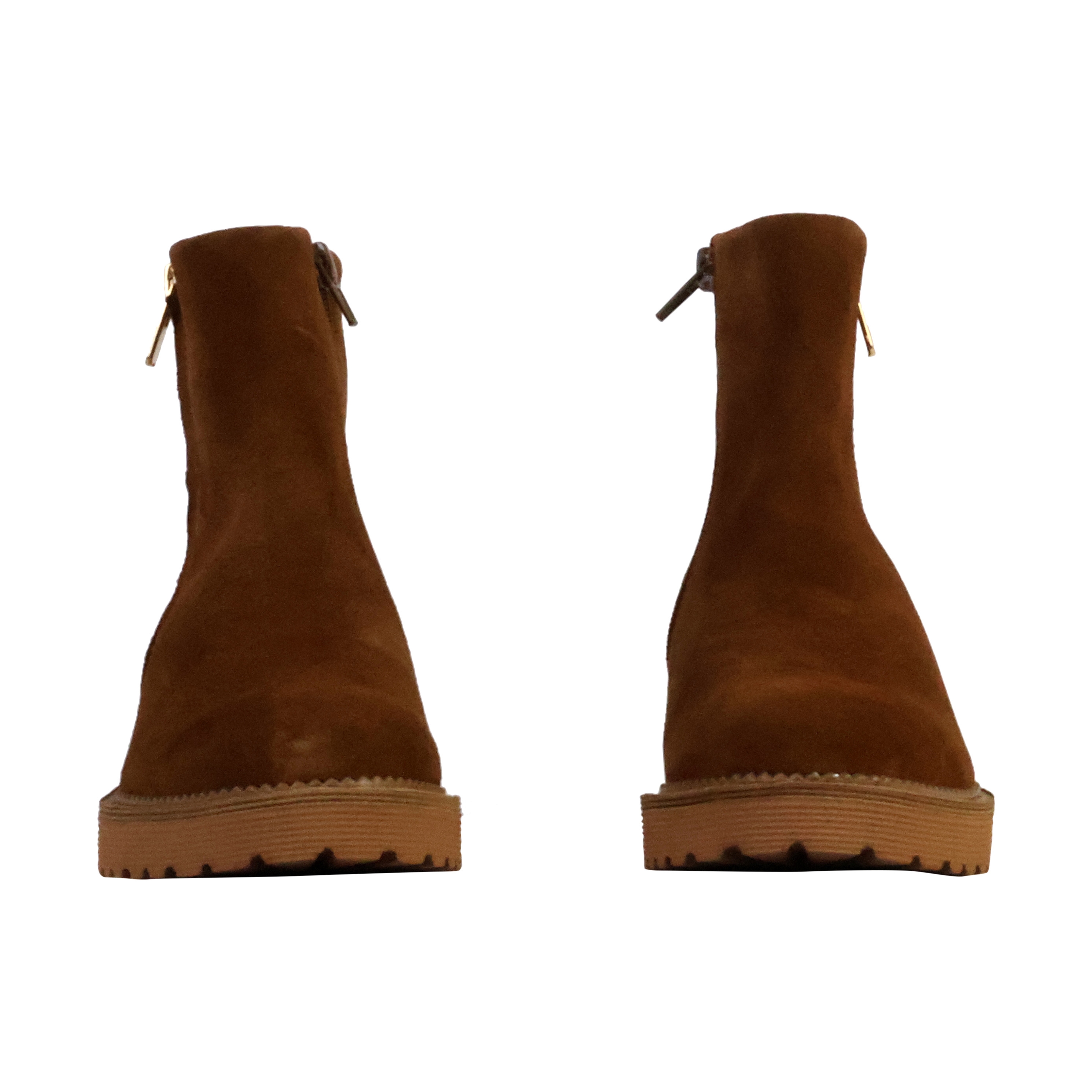 Ondine leather ankle boots EMILIE KARSTON Brown