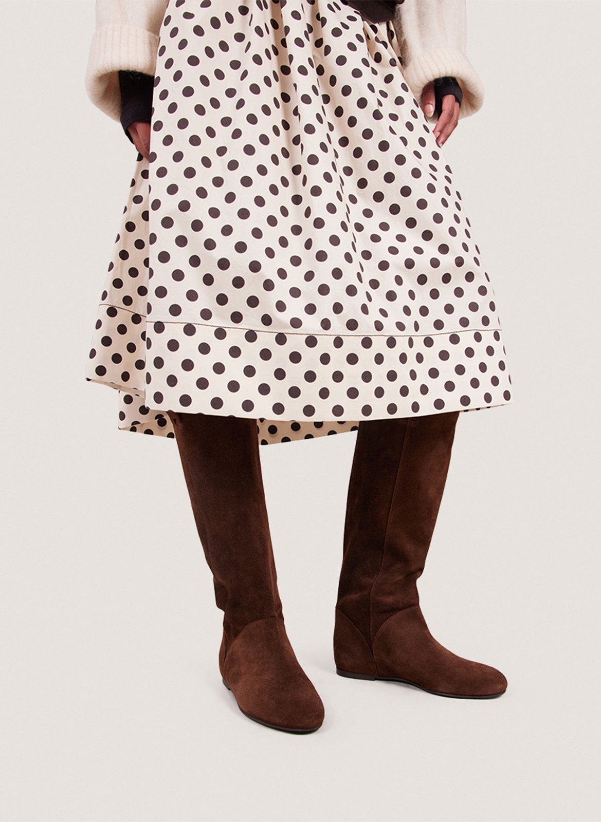 Ary leather boots JONAK Brown