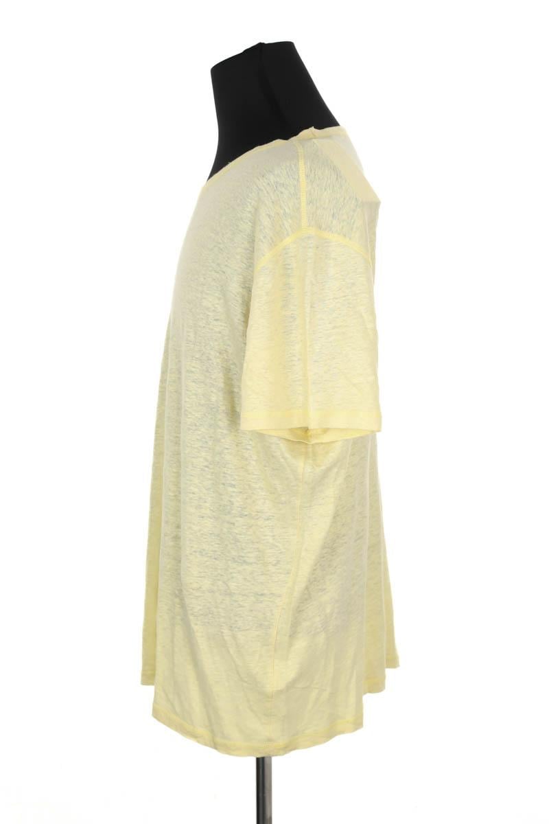 T-shirt MAJESTIC FILATURES - SECONDE MAIN Yellow