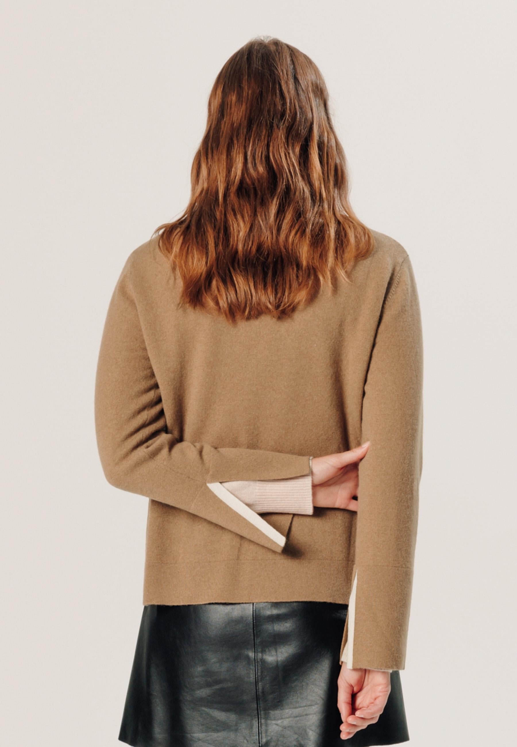 Cashmere sweater RODIER Brown