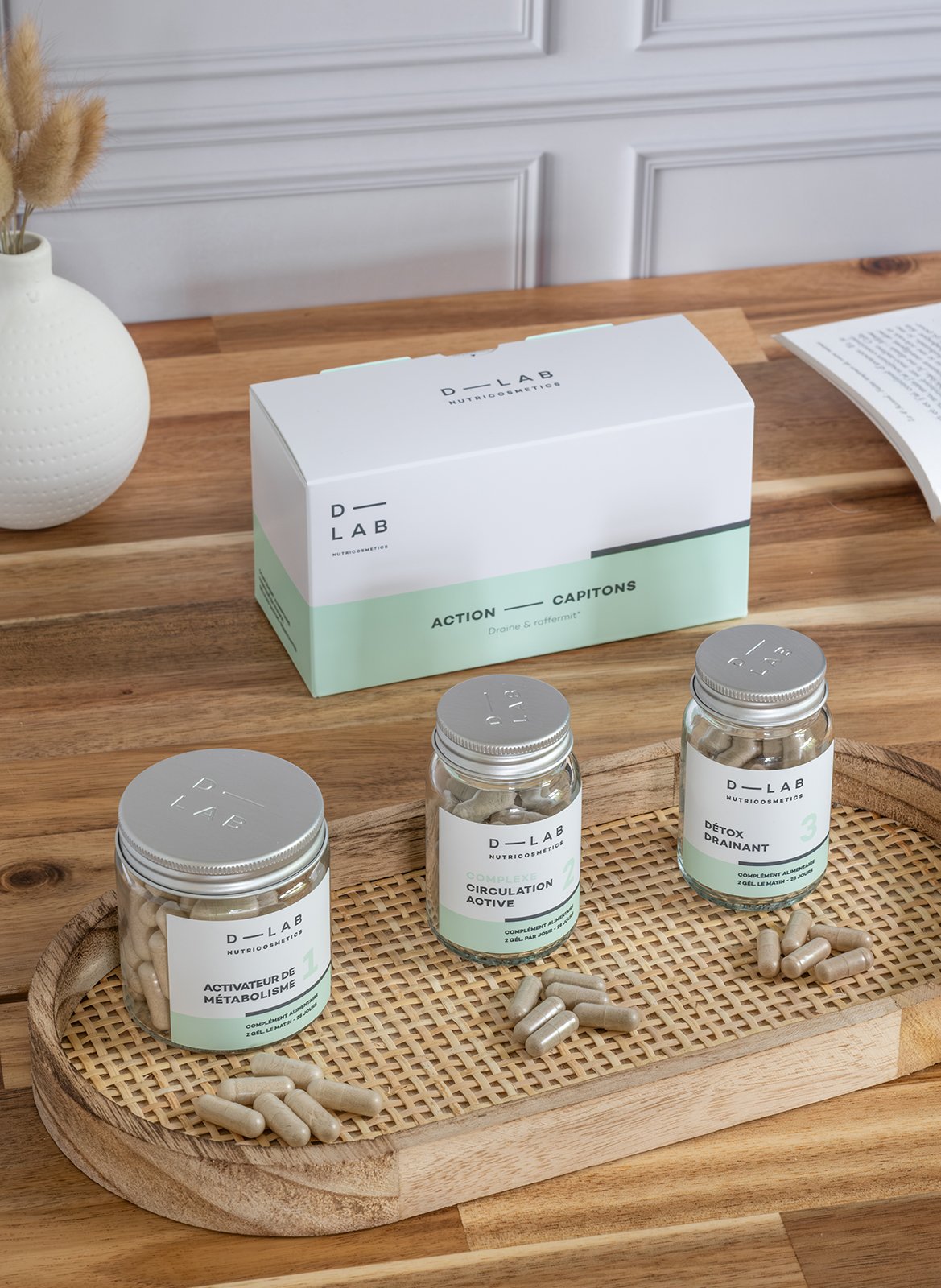 Programme Action-Capitons - Nahrungsergänzungskomplex gegen Cellulite D-LAB NUTRICOSMETICS No color