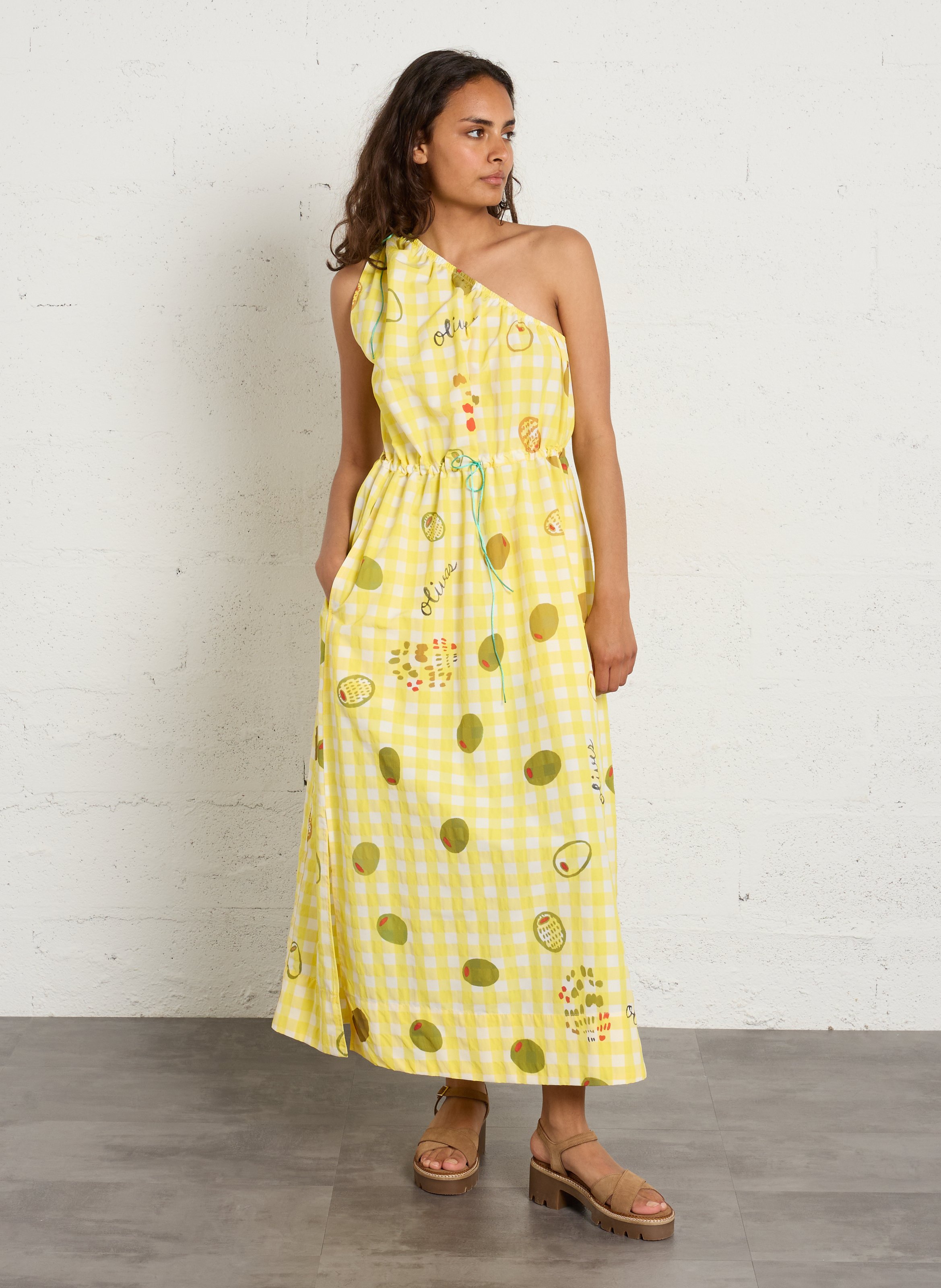 Espadrilles met sleehak MELLOW YELLOW Beige