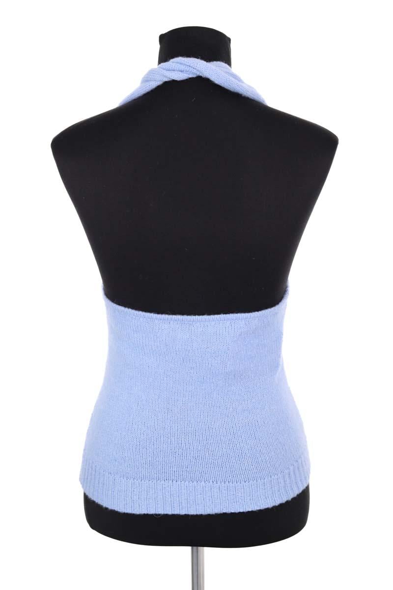 Azawood sleeveless top MUSIER - Seconde Main Blue