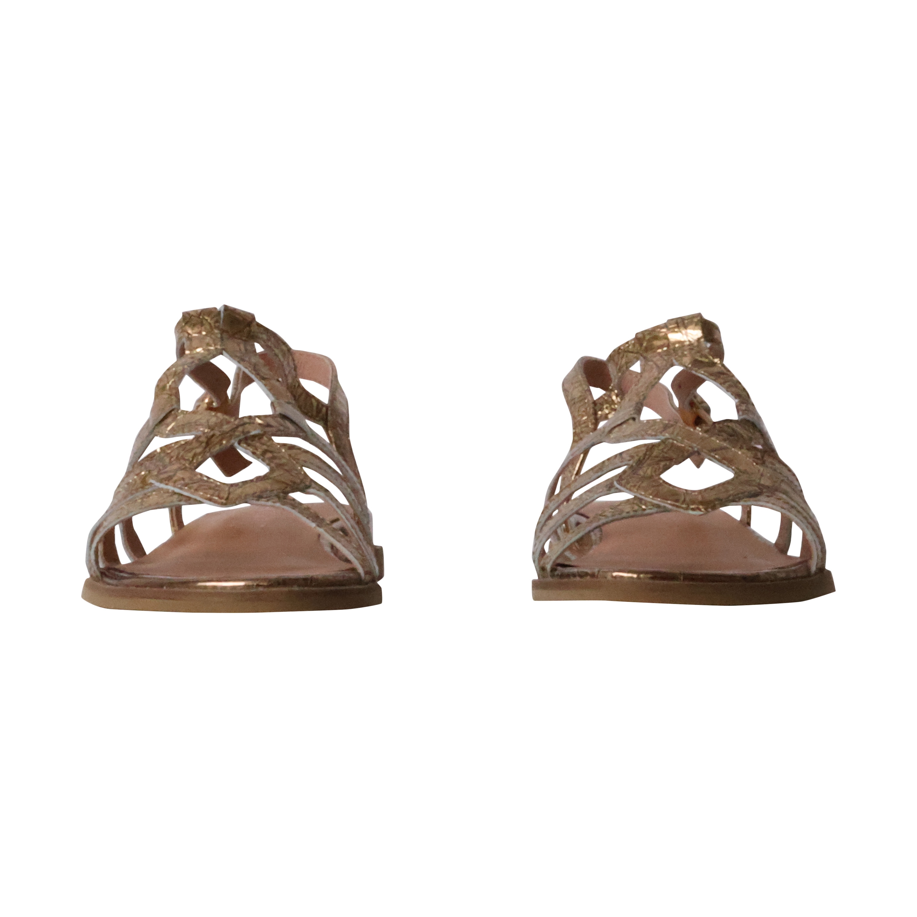 Sandales cuir  sabine EMILIE KARSTON Doré