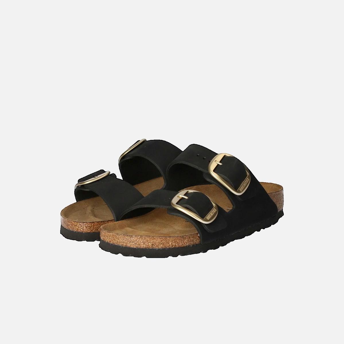 Arizona flat sandals BIRKENSTOCK Black