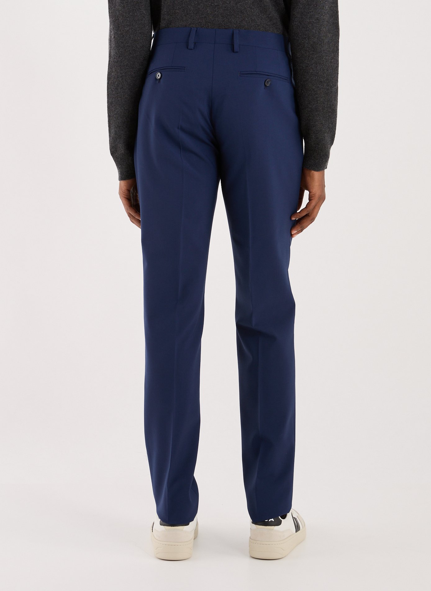 Pantalon dostum-s in blended wool dostum-s p AU PRINTEMPS PARIS Blue