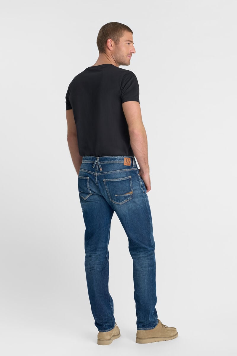 Straight leg jeans, length 34 LE TEMPS DES CERISES Blue