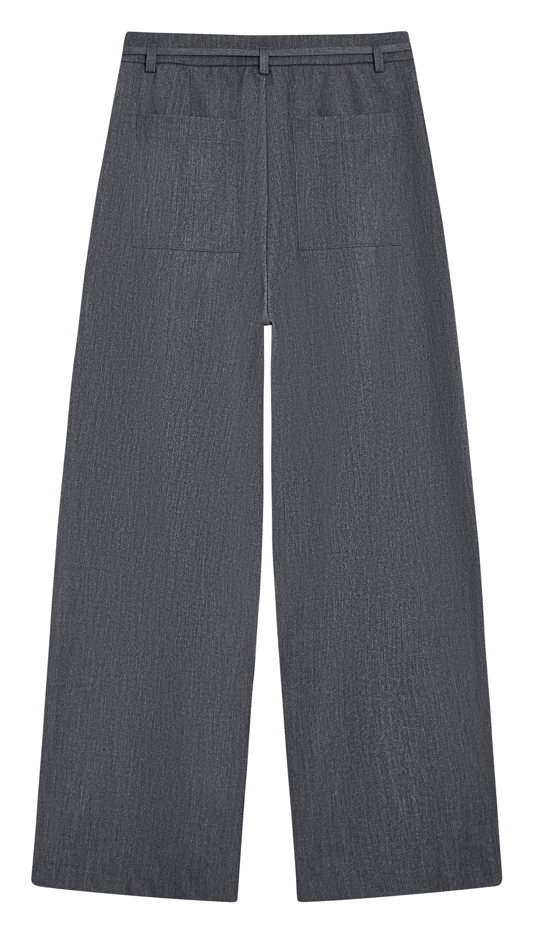Rechte pantalon met plooien GRACE ET MILA Zwart
