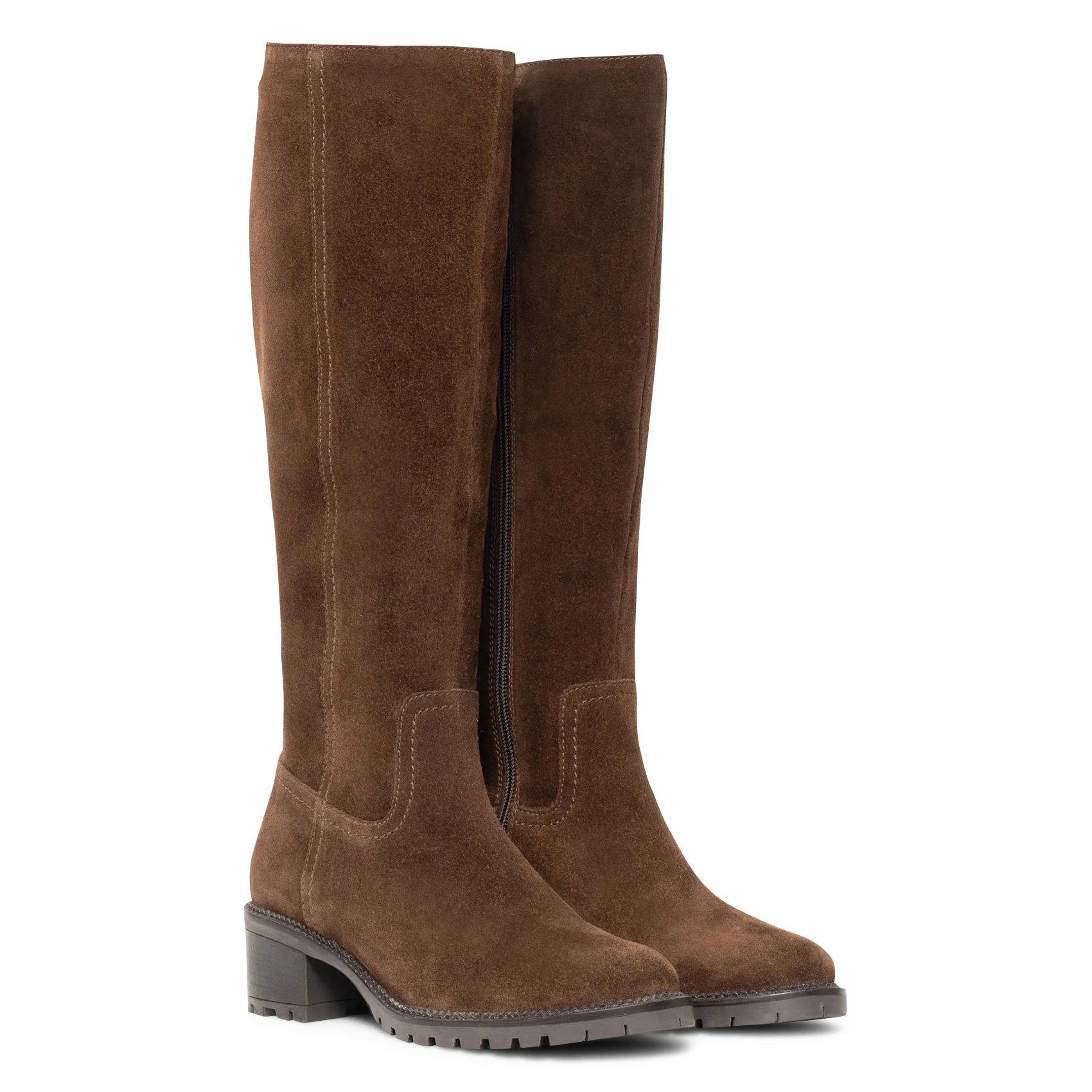 Leather boots BOCAGE Brown