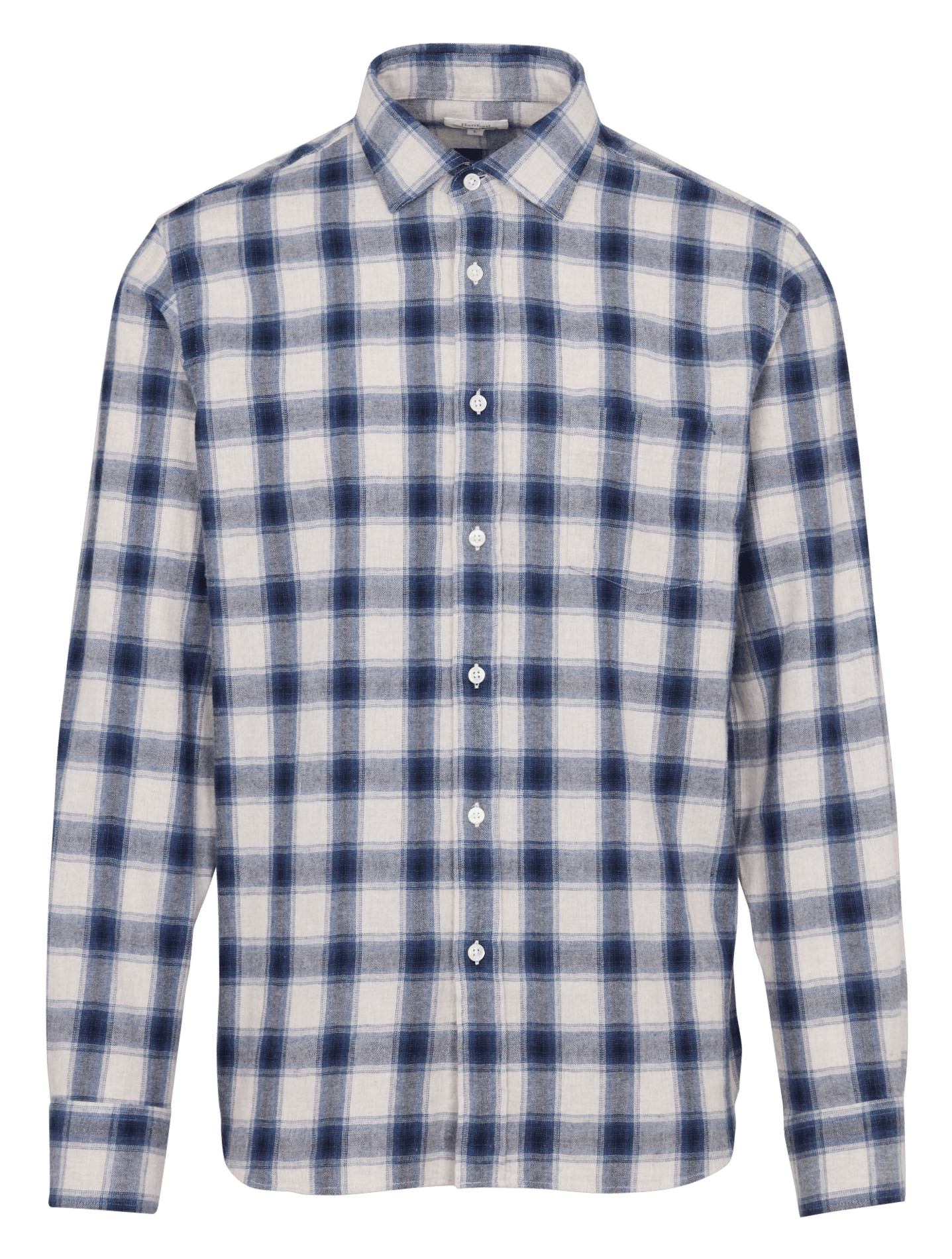 Katoenen blouse met klassieke kraag HARTFORD Beige