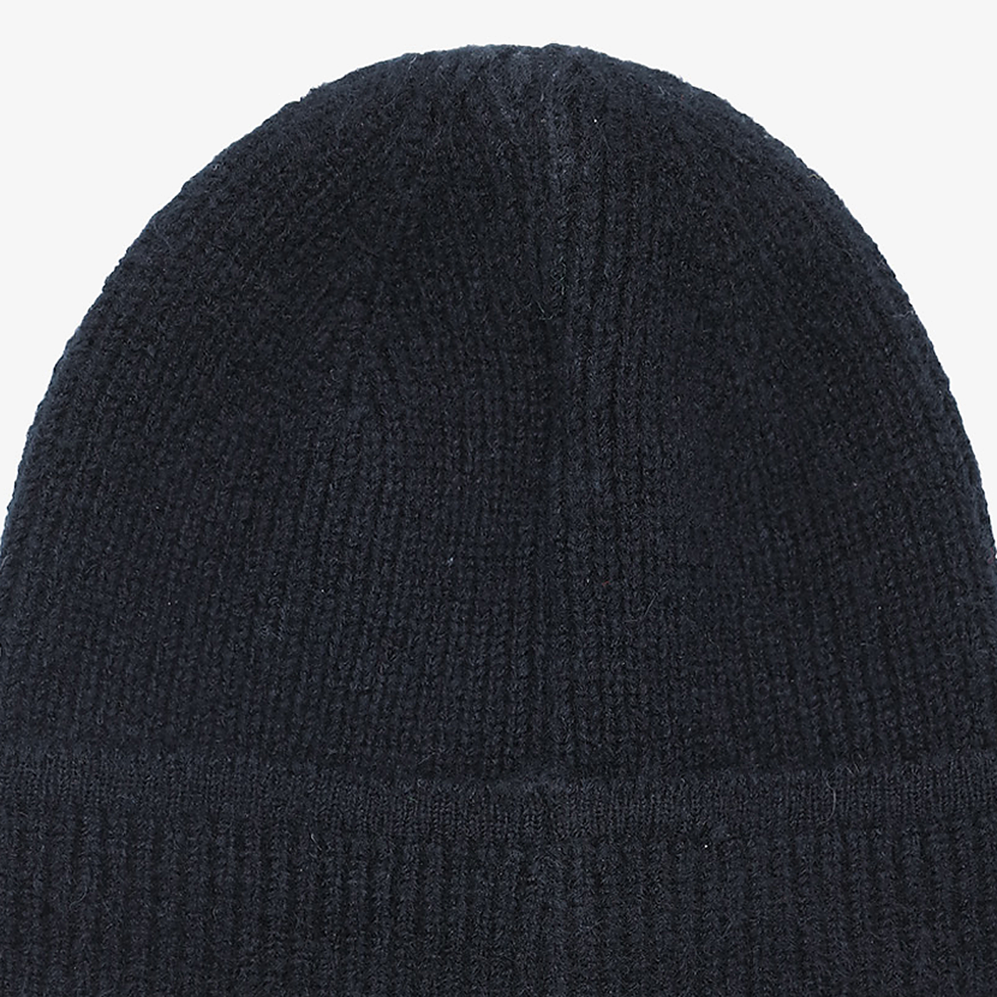 Black ribbed knit beanie serge blanco SERGE BLANCO Black