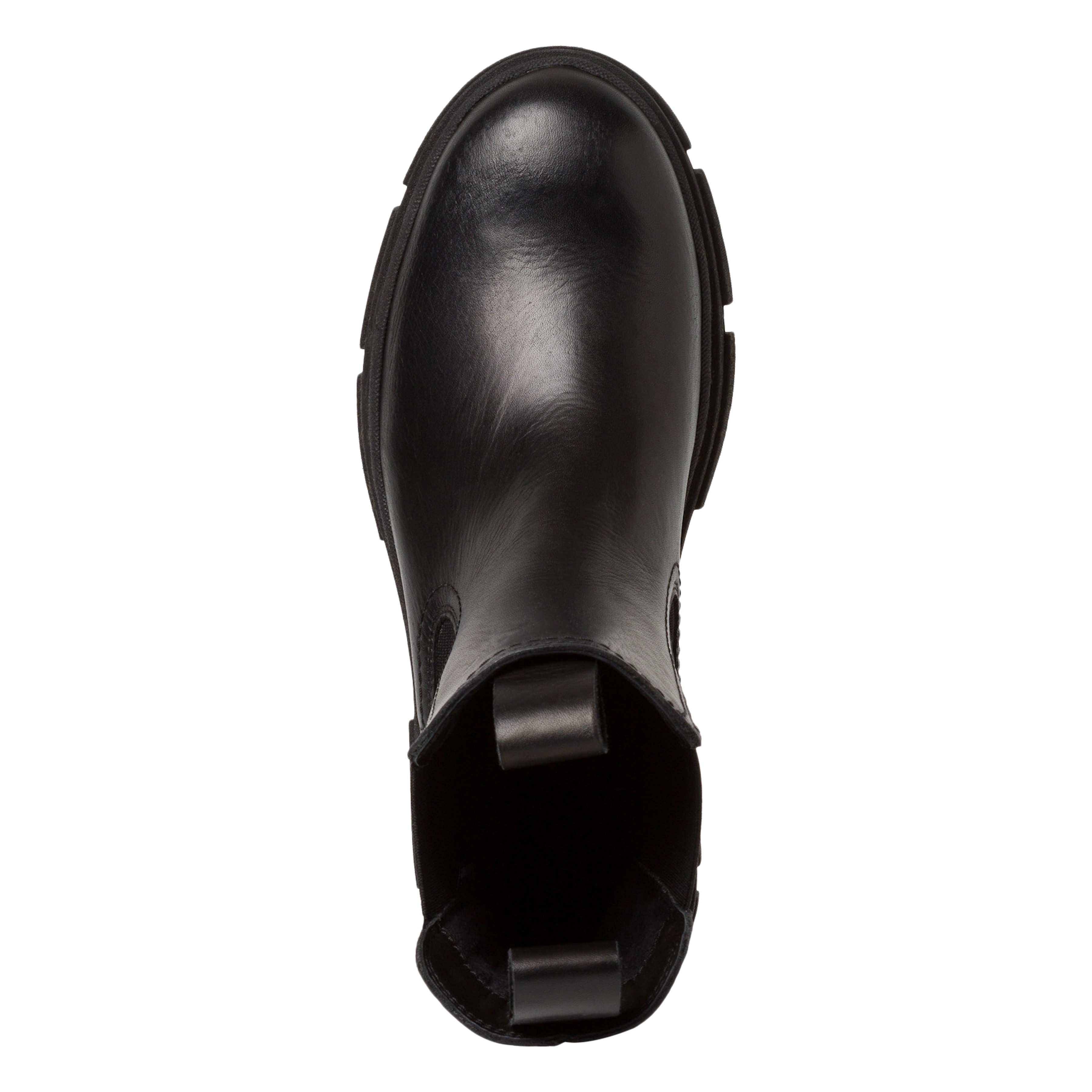 Leather Chelsea boots TAMARIS Black
