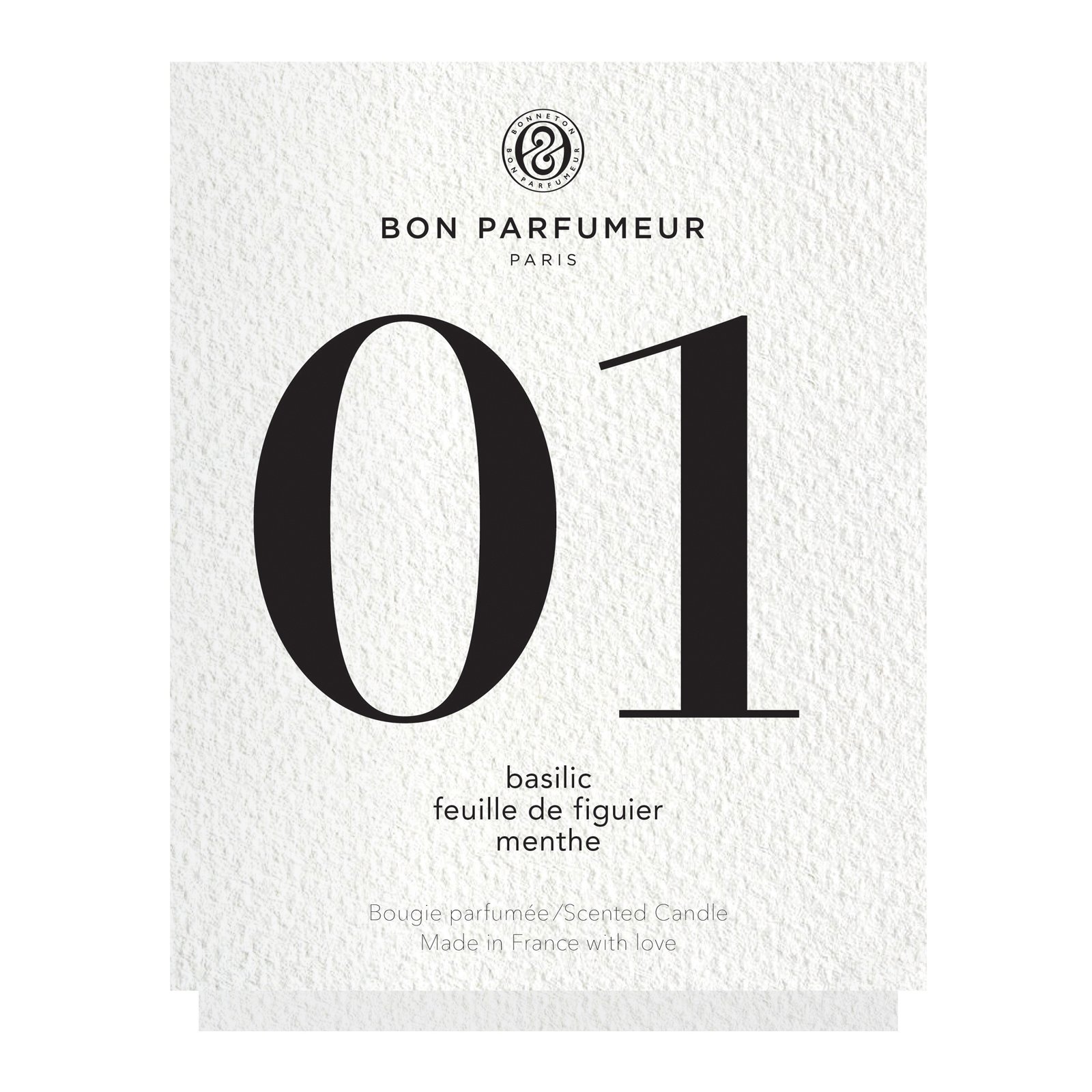 01 basil, fig leaf and mint BON PARFUMEUR No color