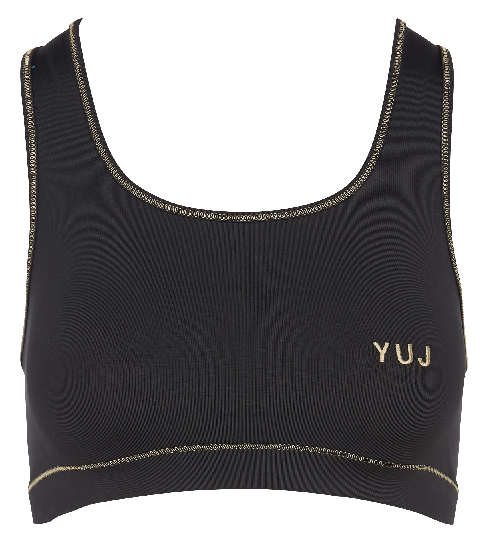 Körpernahes Yoga-Bustier YUJ YOGA PARIS Schwarz
