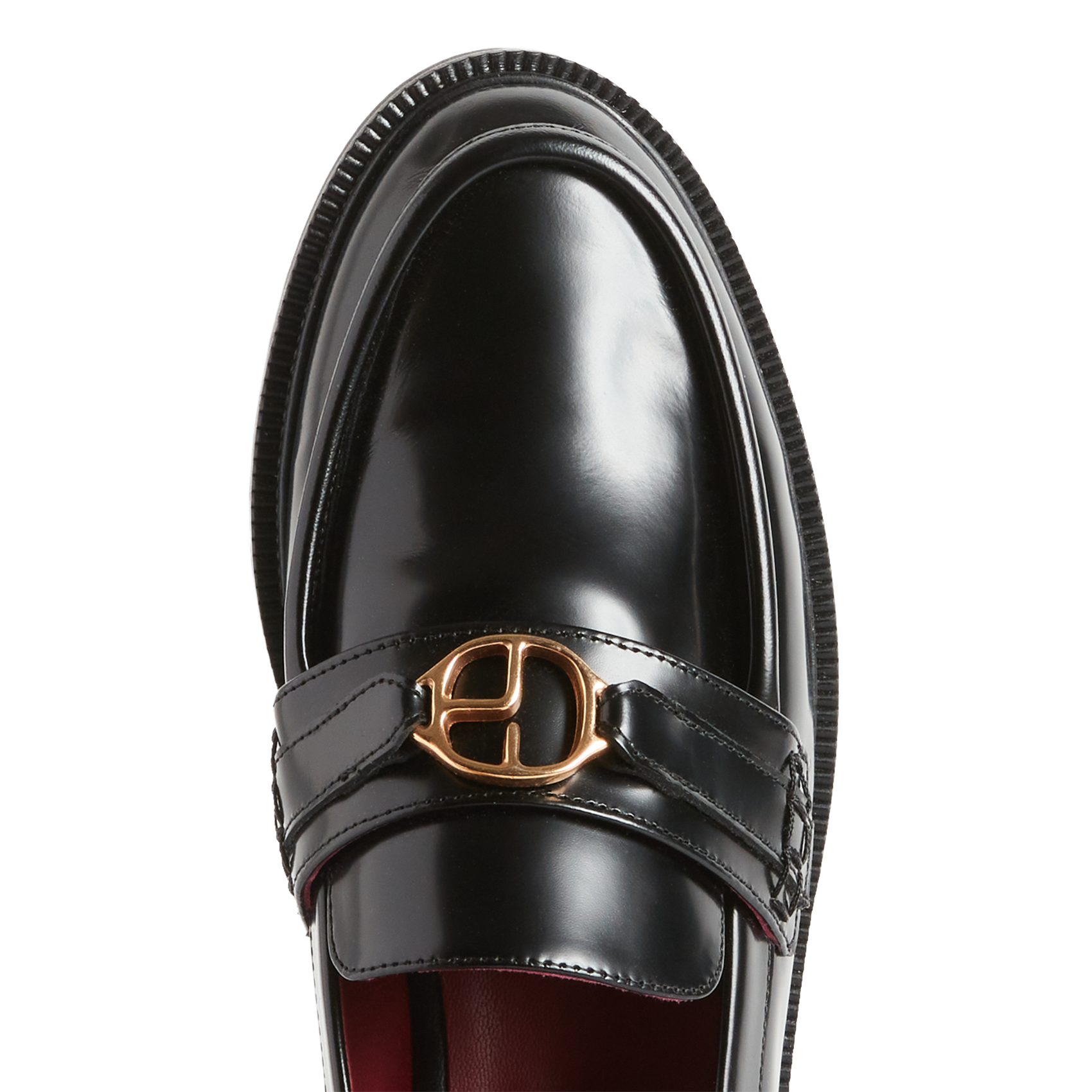 Mocassins vernis en cuir  CLAUDIE PIERLOT Noir