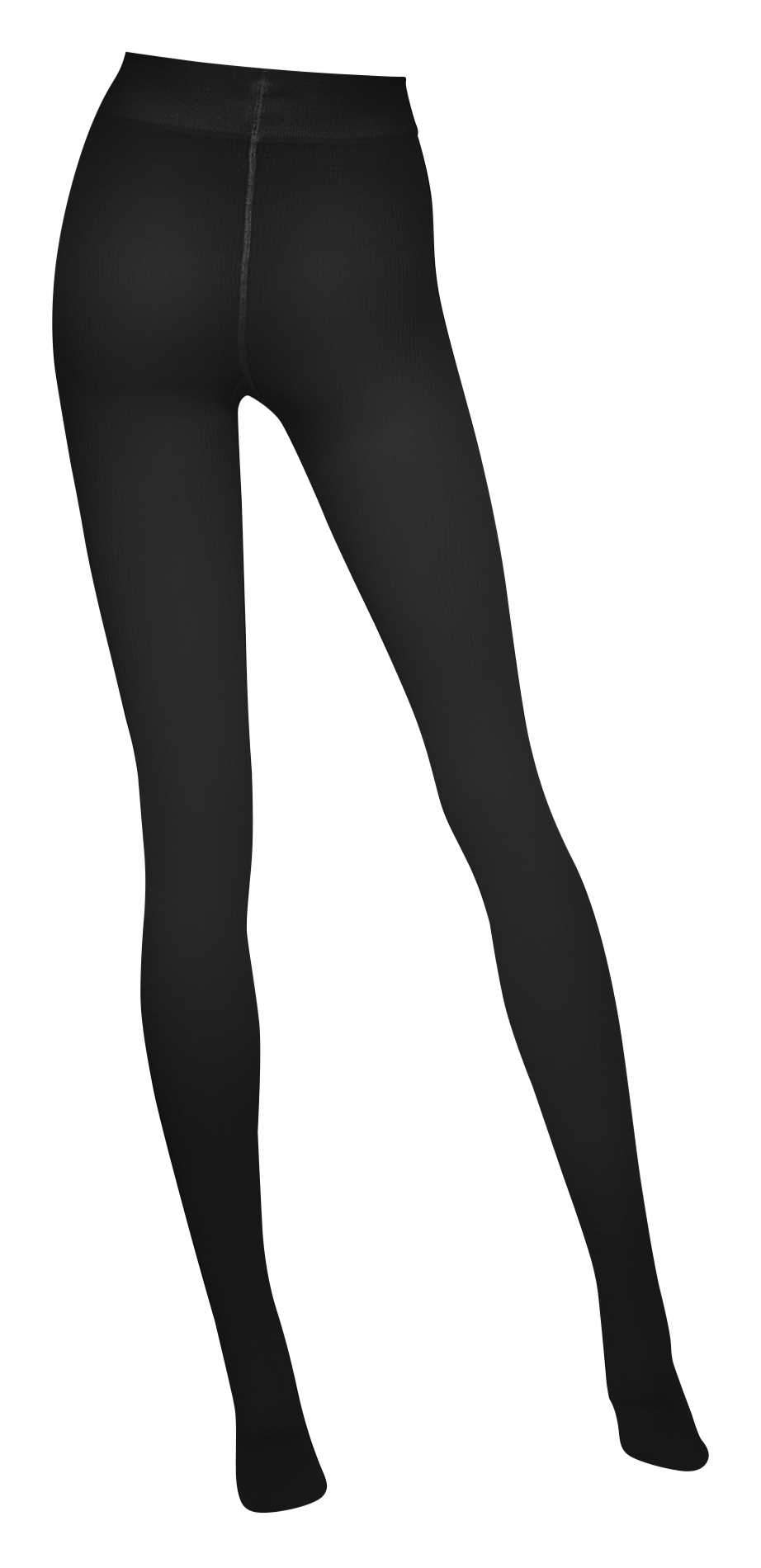 Collant en maille côtelée WOLFORD Noir