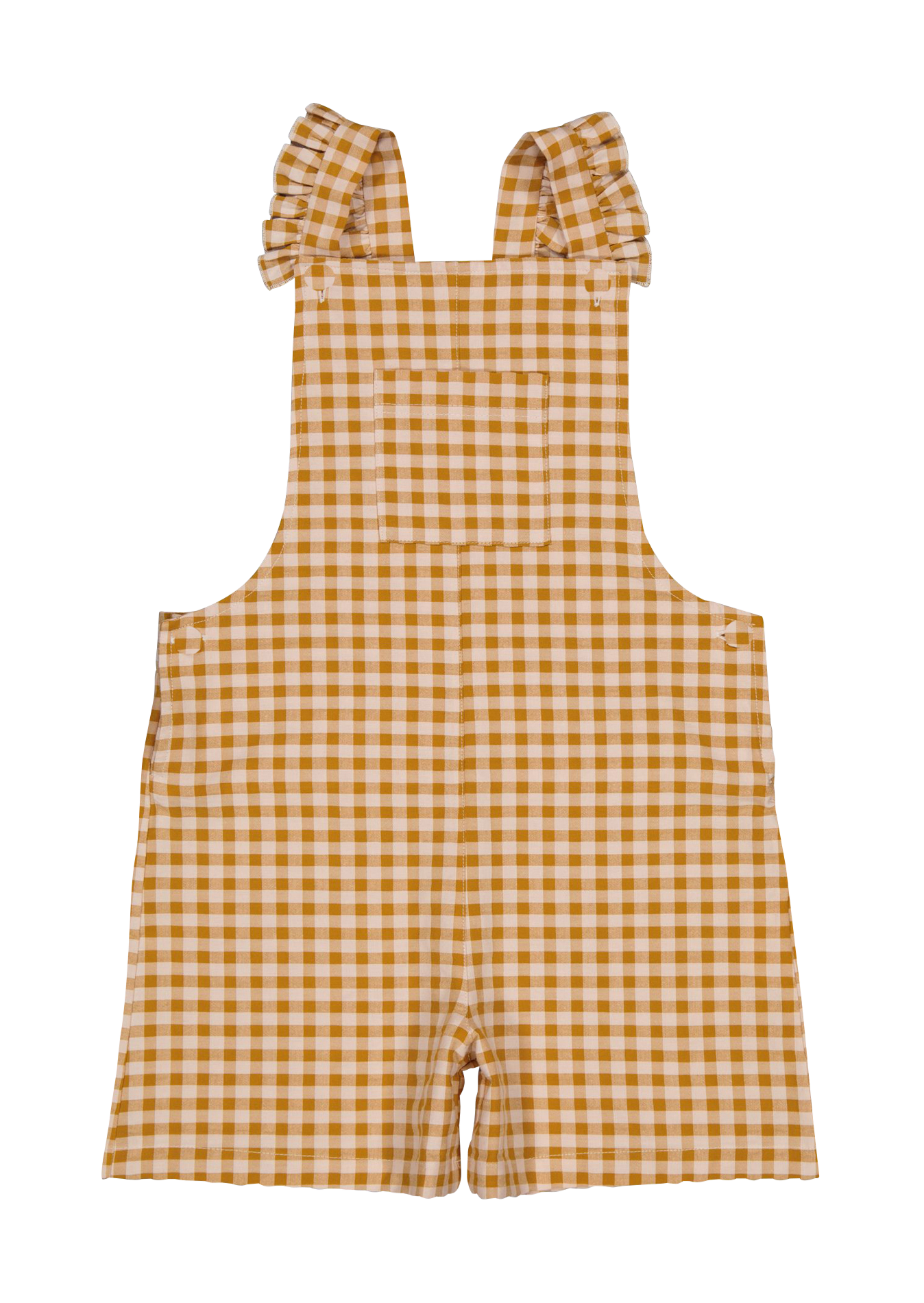 Salopette vichy en coton mélangé PETITE LUCETTE