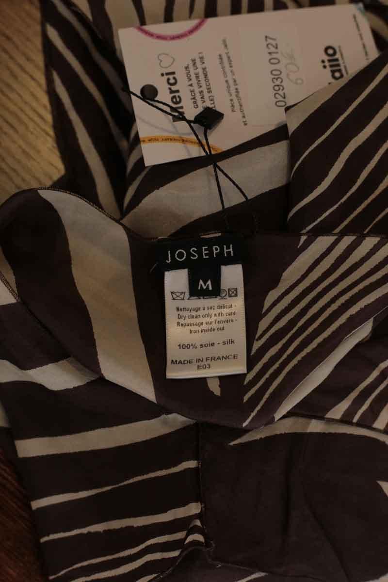 Silk blouse JOSEPH - Seconde Main Brown
