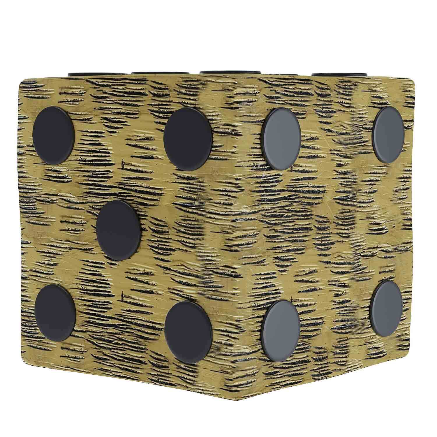 Die-shaped trinket POTIRON PARIS Golden