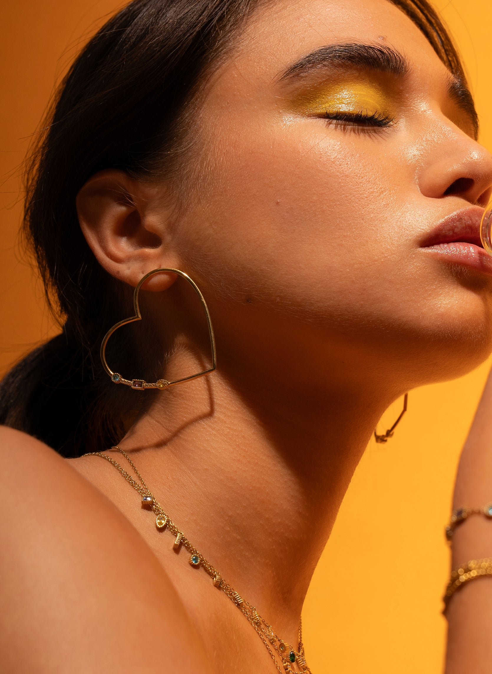 Priya dangling earrings AEC Paris Multicolored